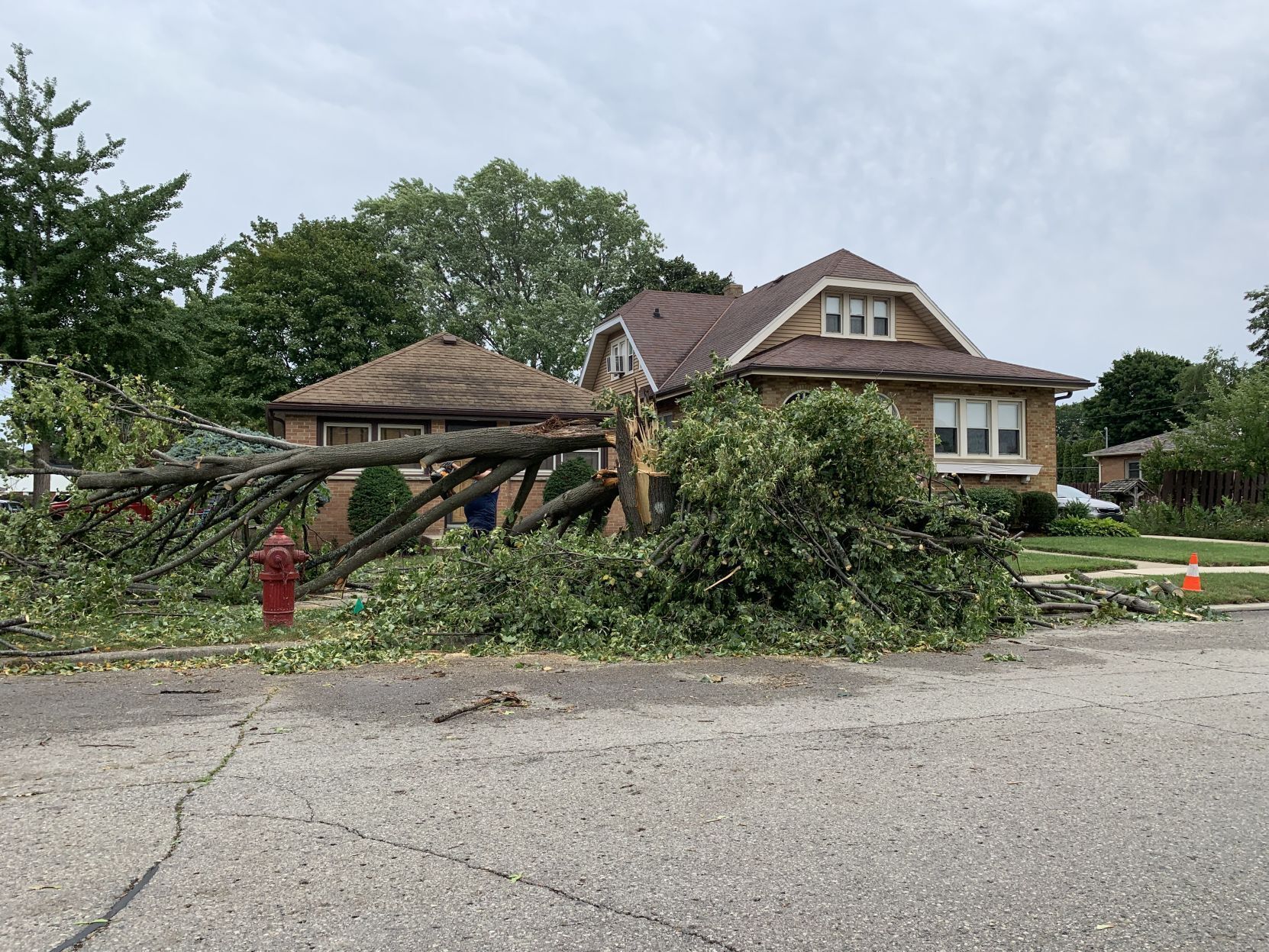Storm damage
